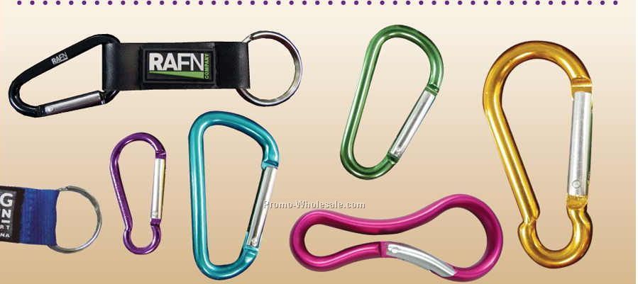 1-1/2" Hook/ Carabiner W/ Laser Engraving