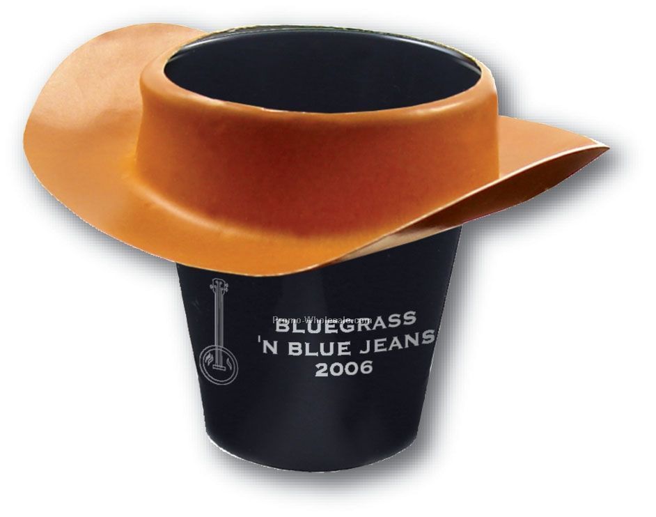 1-1/2 Oz. Styrene Cowboy Hat Shot Toppers