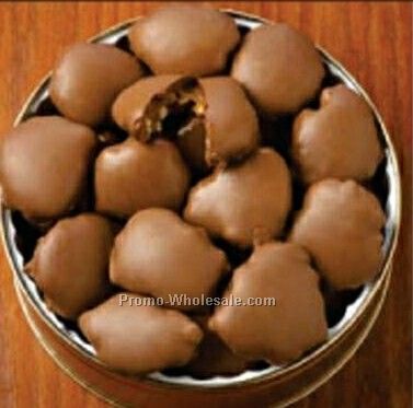 16 Oz. Chocolate Pecan Patties Designer Gift Tin