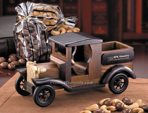 1911 Pickup Truck W/ Extra Fancy Jumbo Cashews & Chocolate Almonds