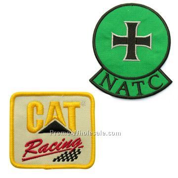 2" Patches With 75% Embroidery Cover