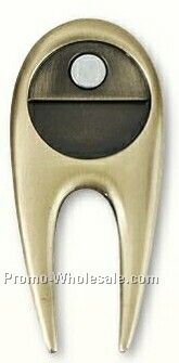 2-1/2" Divot Tool W/ 7/8" Ball Marker (Divot 6)