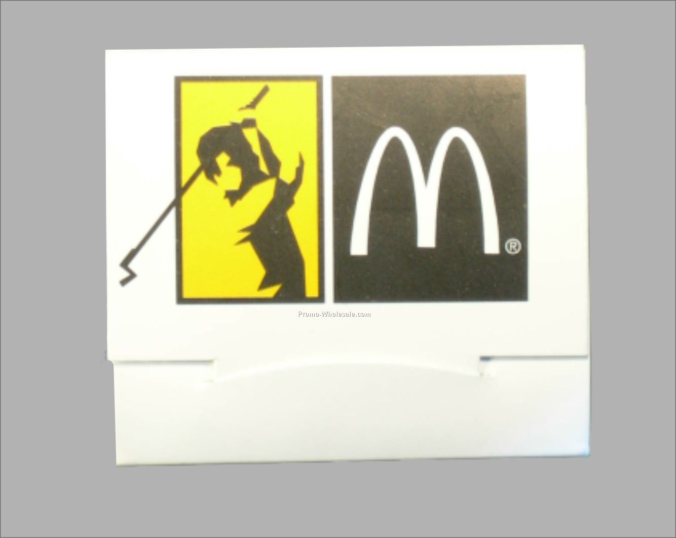 2 Color Matchbook - Imprinted 4 Golf Tee / 1 Ball Marker