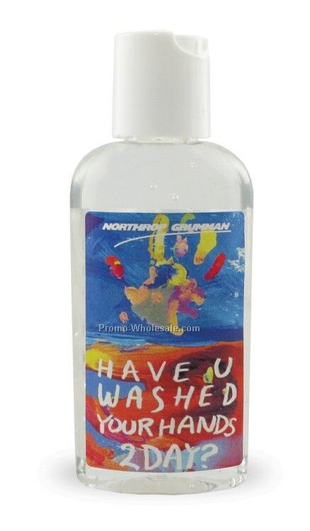 2 Oz. Hand Sanitizing Gel - Antibacterial/Alcohol