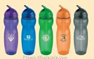 22 Oz. Translucent Water Bottle