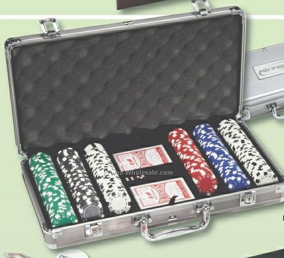 300 Piece Titanium Poker Set