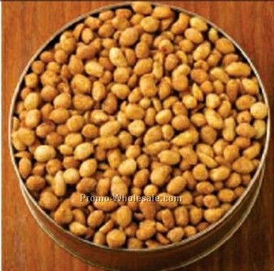 48 Oz. Honey Roasted Peanuts Custom Gift Tin