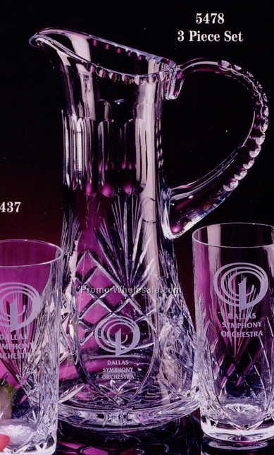 54 Oz. Westgate Crystal Water Pitcher