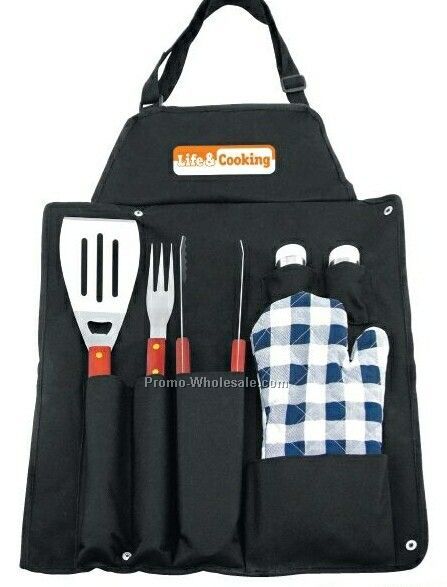 6 Piece Apron Set