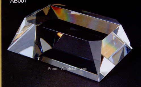 6"x4-1/2"x1-1/2" Crystal Beveled Base