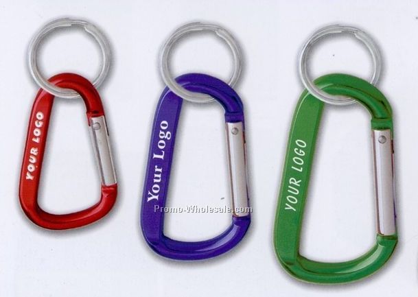 7.3mm Aluminum Carabiner Key Holders