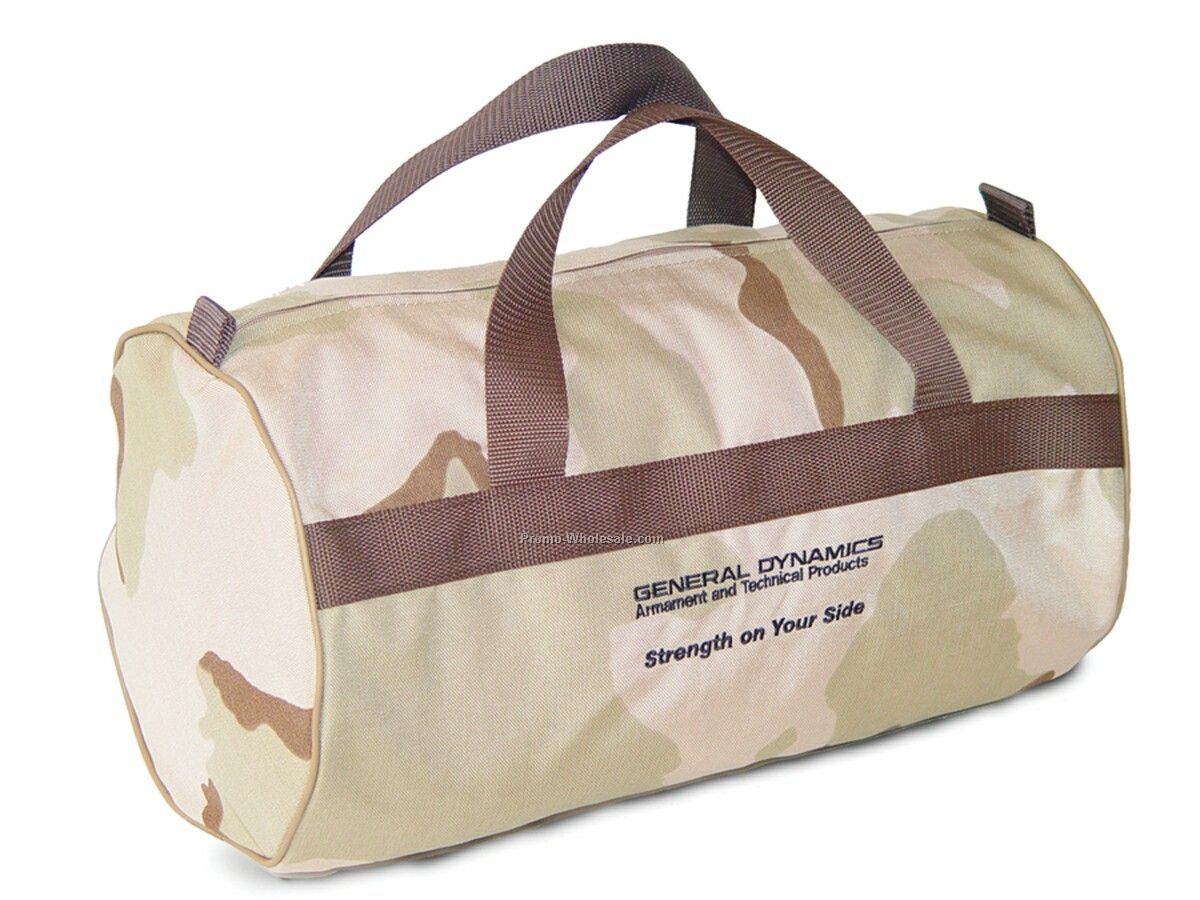 716camo-round End Sport Bag