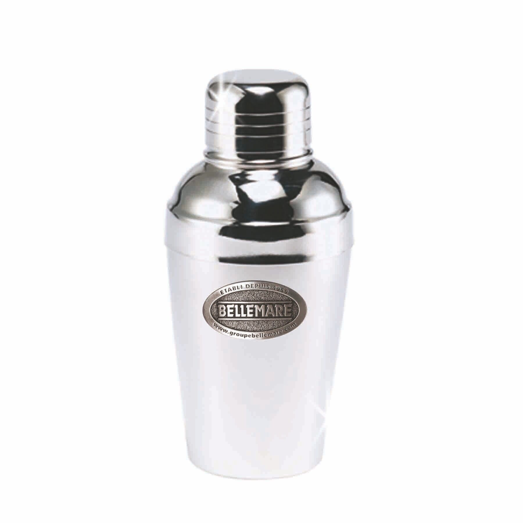 8 Oz. Martini Shaker (Pewter Emblem)