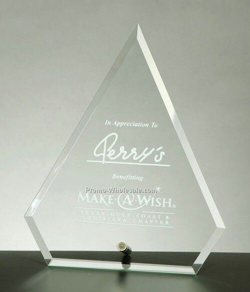 9"h Glass Award (Medium)