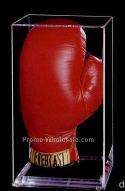 Acrylic Single Boxing Glove Display Case (1/4" Base)