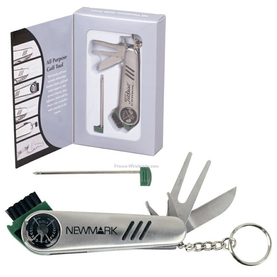 All Purpose Golf Tool Key Chain (Standard Production)