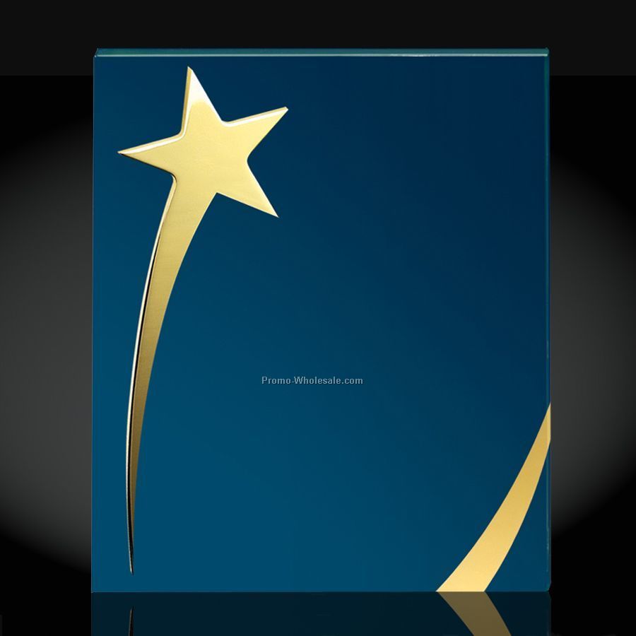 Artistic Design Wall Plaque - Shining Star 9"x 11"x 1"