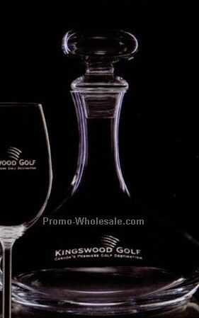 Ashton Decanter& 2 Wine Glasses