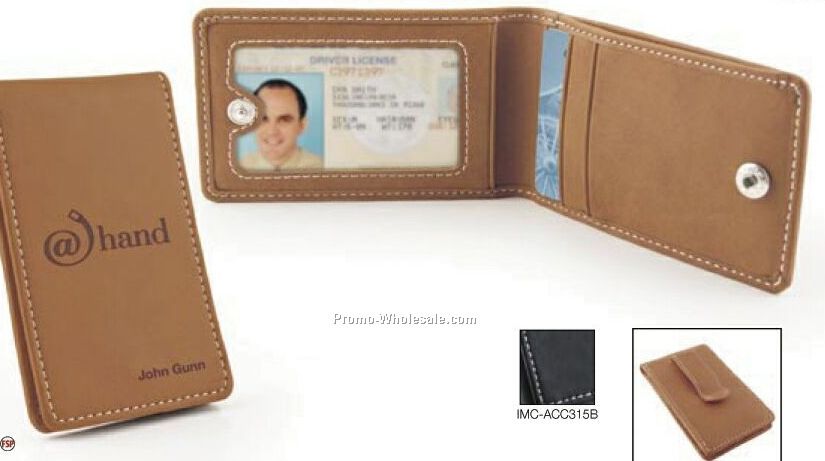 Brown Tuscany Wallet Money Clip