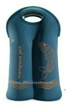 Built Two Bottle Insulated Tote Bag - Lake Blue