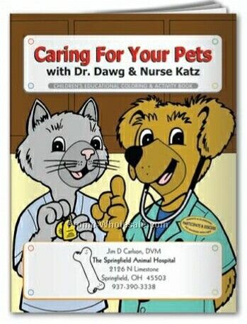 Caring For Your Pets Coloring Book