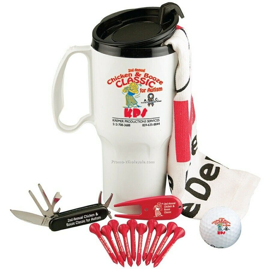 Cart Caddie Kit With Titleist Dt Roll Golf Ball - 1 Ball