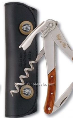 Chateau Laguiole Clef Du Vin Model Waiter's Corkscrew