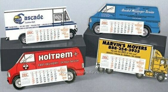 Custom Delivery Truck Calendar (1 Color)