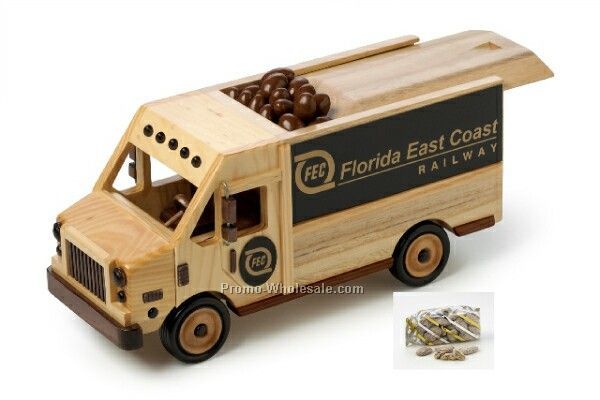 Delivery Van Nut Dispenser - Praline Pecans - 11 Oz.