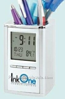 Desk Caddy Calendar Clock