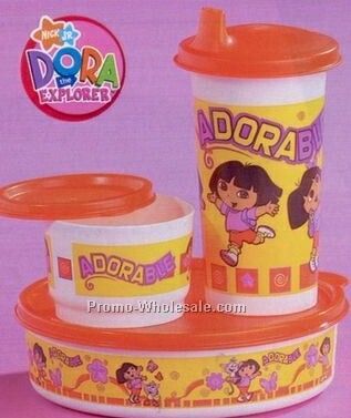 Dora The Explorer Meal & Snack Set