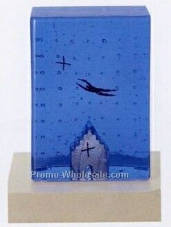 Dreams Flying High Sculpture With Wooden Base