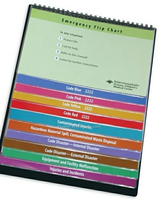 Ez Reference Flip Chart - 12 Pocket