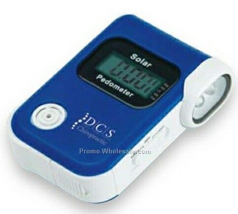 Giftcor Solar Pedometer 1-3/4"x2-5/8"x7/8"