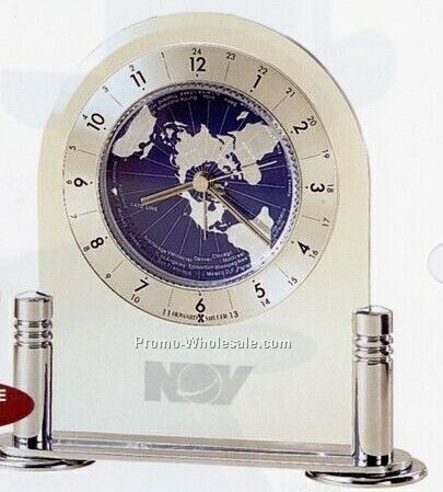 Howard Miller Discoverer Desk Clock (Blank)