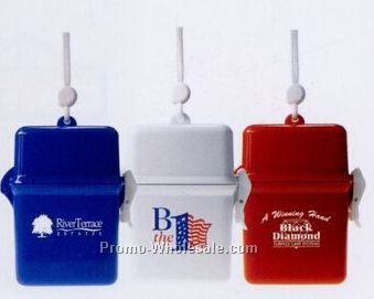 Keep It Dry Container W/ Adjustable Lanyard (24 Hours)