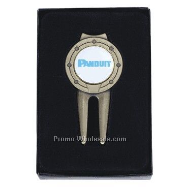 Large Deluxe Magnetic Ball Marker / Divot Tool