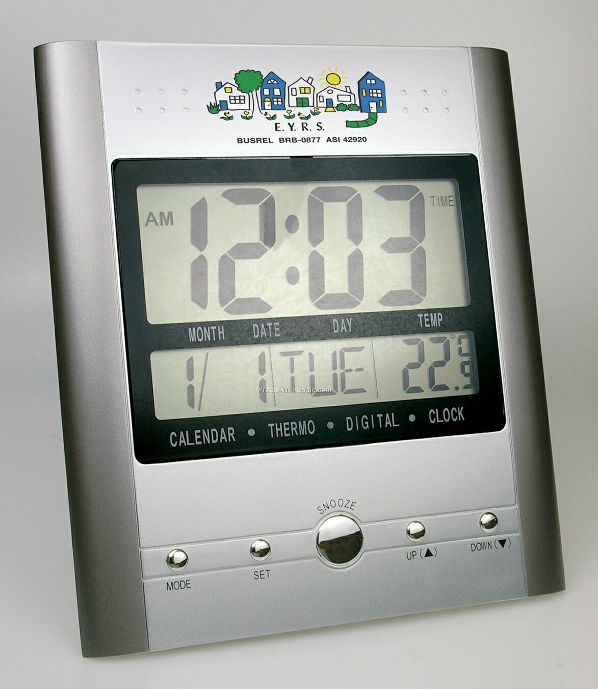 Large Digital Clock/ Calendar/ Thermometer