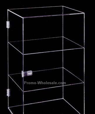 Large Display Case W/ 2 Shelves (12"x15"x24-1/2")