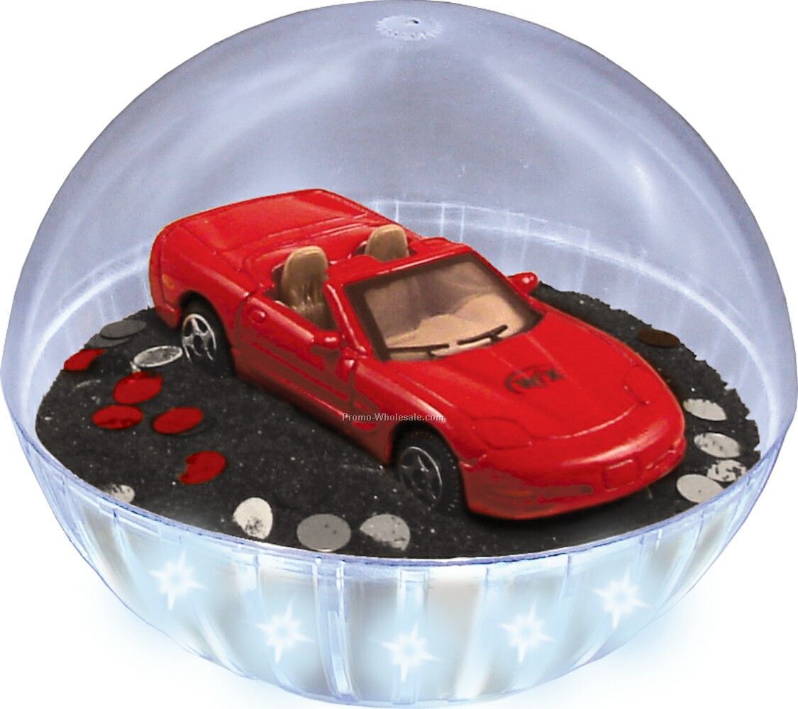 Lighted Mobile Crystal Globes/Corvette