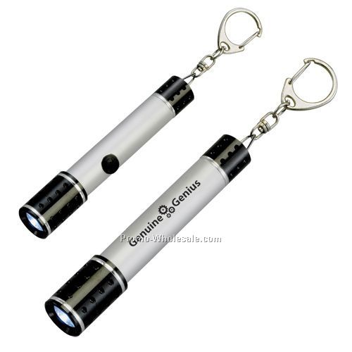 Metal LED Flashlight Keychain