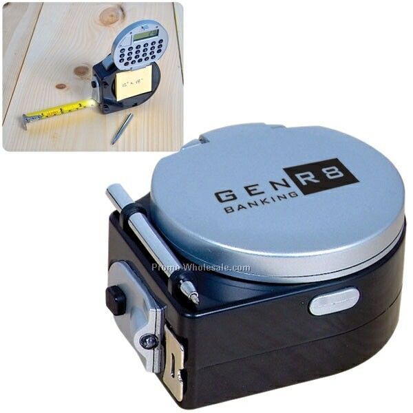 Multi Purpose Tape Measure - 3-1/4"x2-3/4"x1-1/2" (Imprinted)