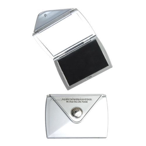 Pocket Case With Magnifying & Flat Mirror