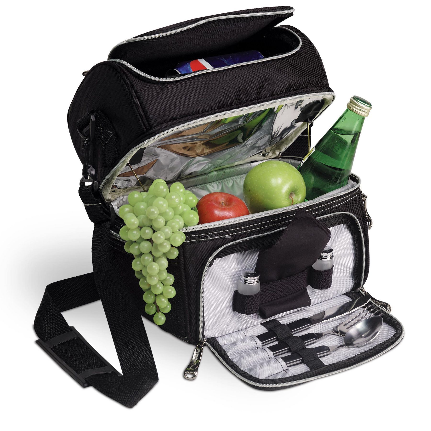 Pranzo Insulated Picnic Pack With Service For 1