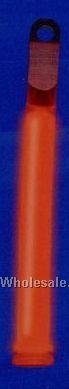 Red 4" Glowstick With Lanyard