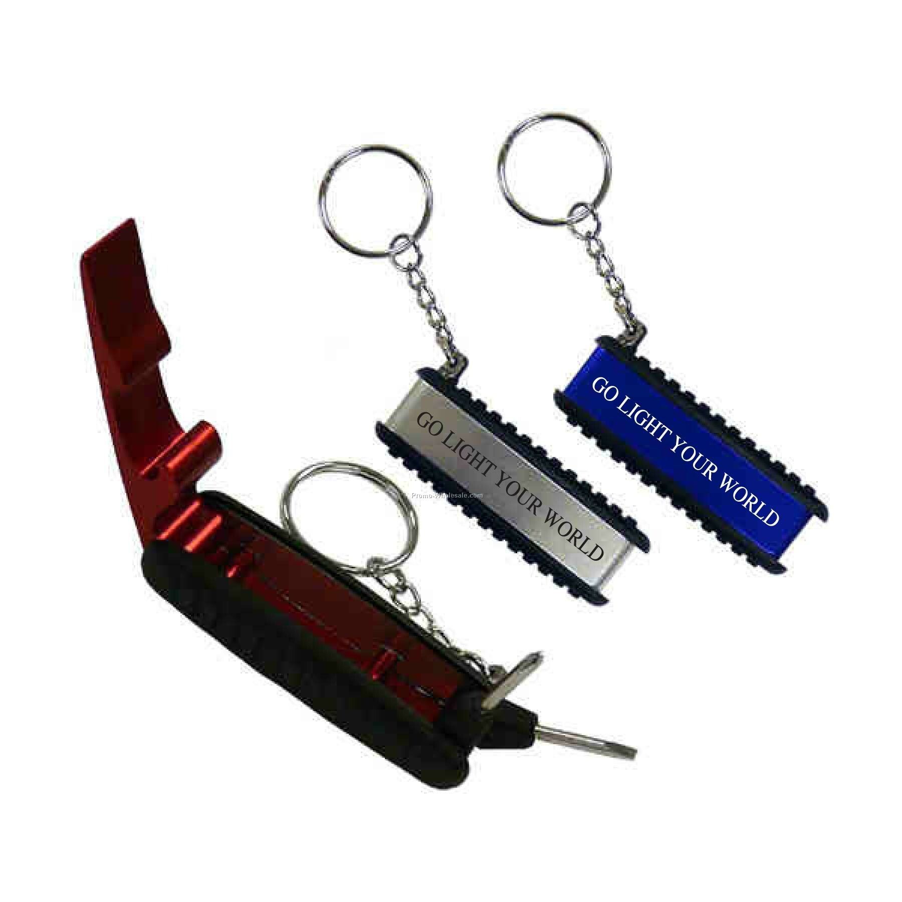 Screwdriver & Bottle Opener Keychain