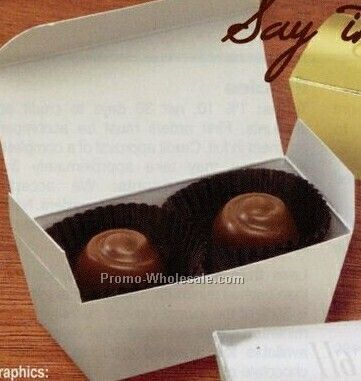 Silver Or Gold Say It With Truffles Box (Chocolate Truffles)