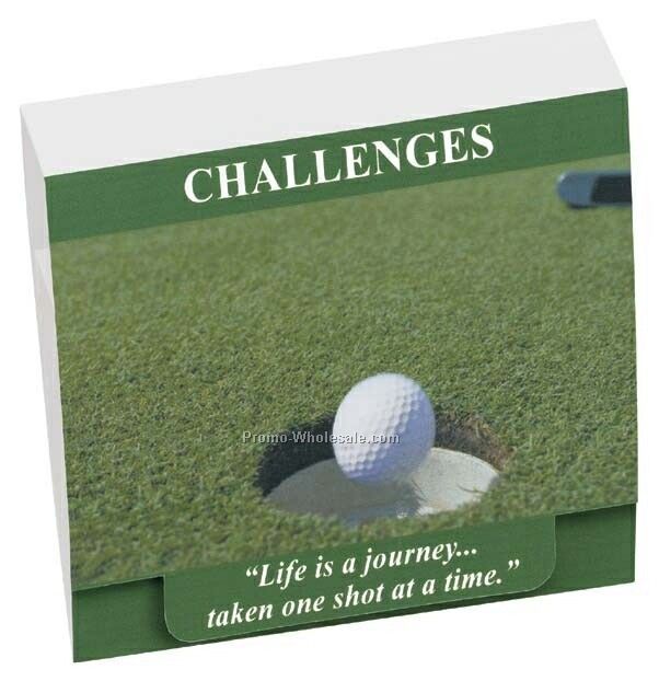 Tee Off 4-2-1 Golf Tee Packet W/Stock Graphic & 3-1/4" Tees