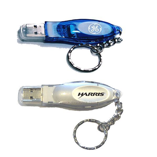 USB Flash Drive With Keychain / Fd Model / 16mb Memory