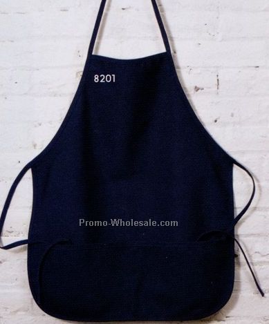 Ultraclub Large Two-pocket Bib Apron - Colors